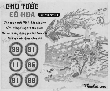 CHU TƯỚC CỔ HỌA 20/01/2023