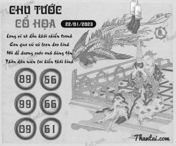 CHU TƯỚC CỔ HỌA 22/01/2023