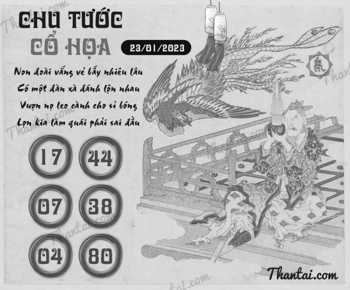 CHU TƯỚC CỔ HỌA 08/01/2023