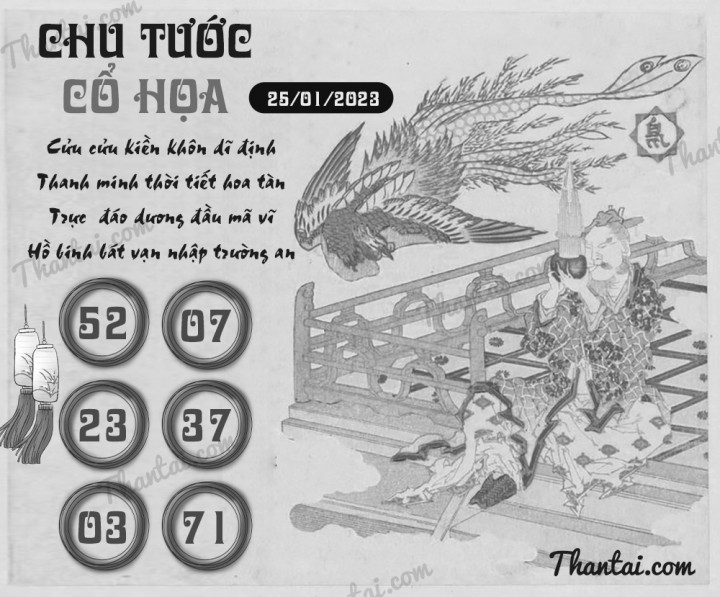 CHU TƯỚC CỔ HỌA 10/01/2023