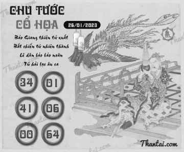 CHU TƯỚC CỔ HỌA 26/01/2023