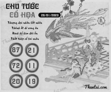 CHU TƯỚC CỔ HỌA 28/01/2023