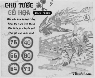 CHU TƯỚC CỔ HỌA 29/01/2023