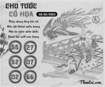 CHU TƯỚC CỔ HỌA 03/02/2023