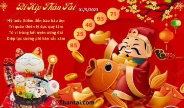 Bí Kíp Thần Tài 01/05/2023