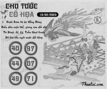 CHU TƯỚC CỔ HỌA 18/02/2023