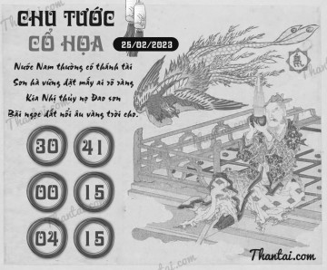 CHU TƯỚC CỔ HỌA 25/02/2023