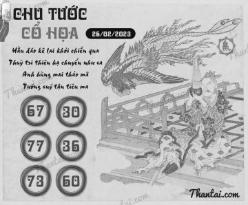 CHU TƯỚC CỔ HỌA 26/02/2023