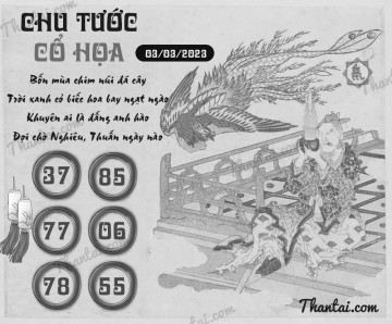 CHU TƯỚC CỔ HỌA 03/03/2023