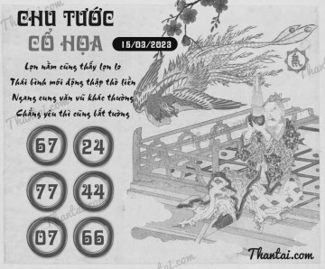 CHU TƯỚC CỔ HỌA 15/03/2023