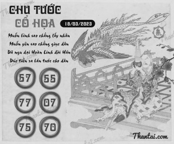 CHU TƯỚC CỔ HỌA 18/03/2023