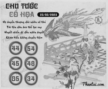 CHU TƯỚC CỔ HỌA 23/03/2023