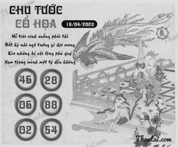 CHU TƯỚC CỔ HỌA 19/04/2023