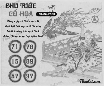 CHU TƯỚC CỔ HỌA 23/04/2023