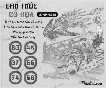 CHU TƯỚC CỔ HỌA 27/04/2023