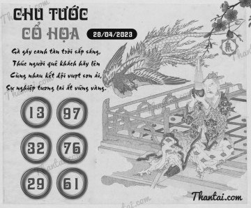 CHU TƯỚC CỔ HỌA 28/04/2023
