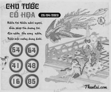 CHU TƯỚC CỔ HỌA 29/04/2023