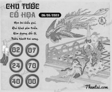 CHU TƯỚC CỔ HỌA 06/05/2023