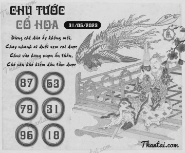 CHU TƯỚC CỔ HỌA 31/05/2023