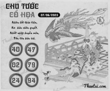 CHU TƯỚC CỔ HỌA 07/06/2023