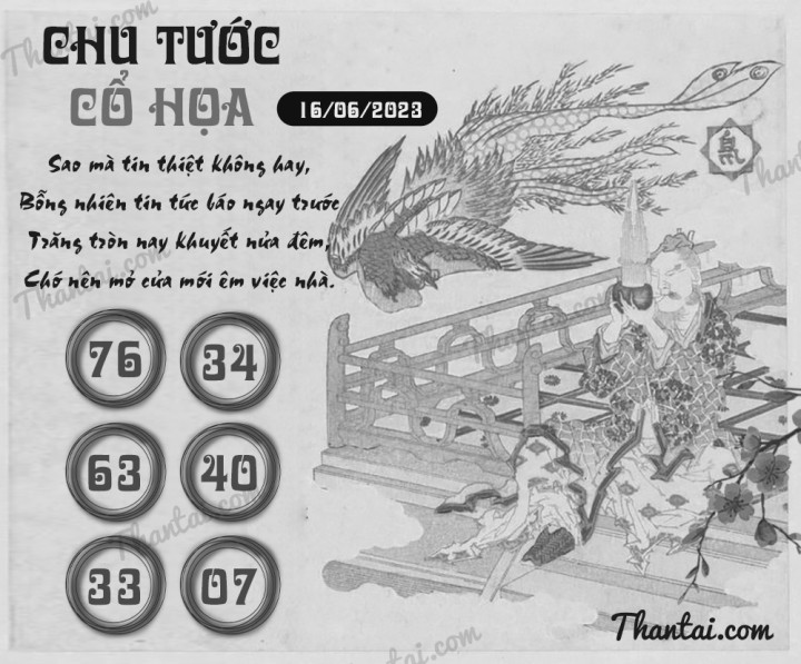 CHU TƯỚC CỔ HỌA 01/06/2023