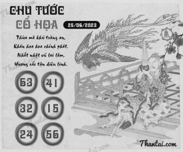 CHU TƯỚC CỔ HỌA 25/06/2023