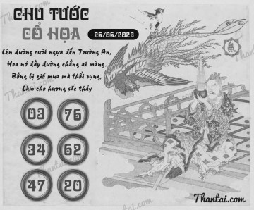 CHU TƯỚC CỔ HỌA 26/06/2023