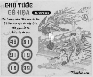 CHU TƯỚC CỔ HỌA 27/06/2023