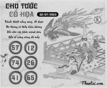 CHU TƯỚC CỔ HỌA 02/07/2023