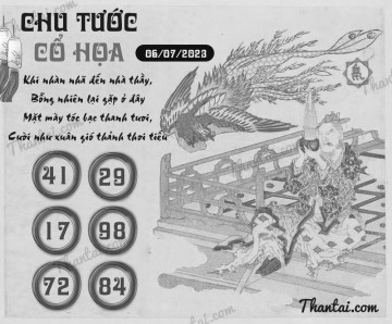 CHU TƯỚC CỔ HỌA 06/07/2023