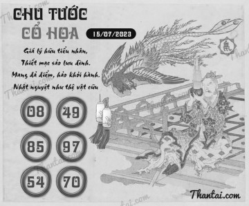 CHU TƯỚC CỔ HỌA 15/07/2023