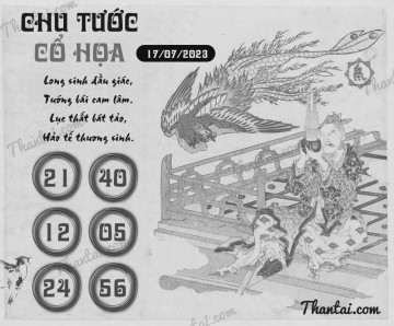 CHU TƯỚC CỔ HỌA 17/07/2023