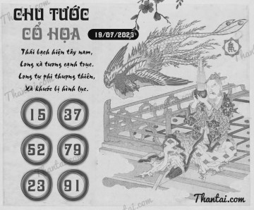 CHU TƯỚC CỔ HỌA 19/07/2023