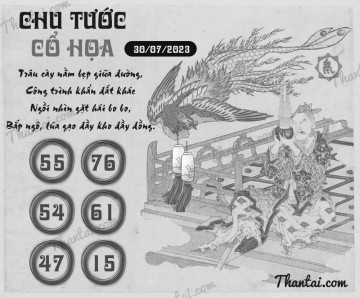 CHU TƯỚC CỔ HỌA 30/07/2023