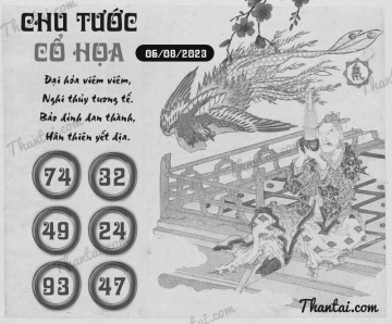 CHU TƯỚC CỔ HỌA 06/08/2023