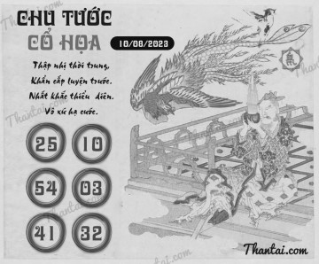 CHU TƯỚC CỔ HỌA 10/08/2023