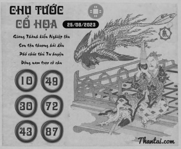 CHU TƯỚC CỔ HỌA 25/08/2023