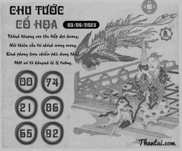 CHU TƯỚC CỔ HỌA 03/09/2023