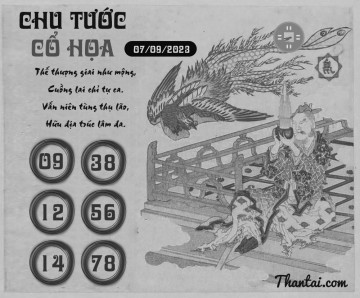 CHU TƯỚC CỔ HỌA 07/09/2023