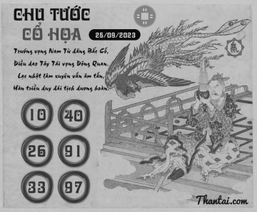 CHU TƯỚC CỔ HỌA 25/09/2023