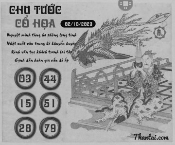 CHU TƯỚC CỔ HỌA 02/10/2023