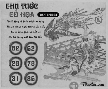 CHU TƯỚC CỔ HỌA 05/10/2023