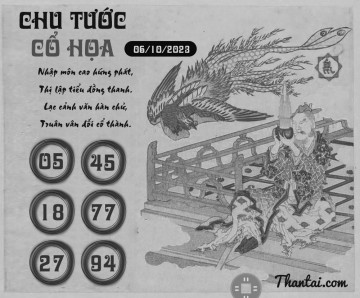 CHU TƯỚC CỔ HỌA 06/10/2023