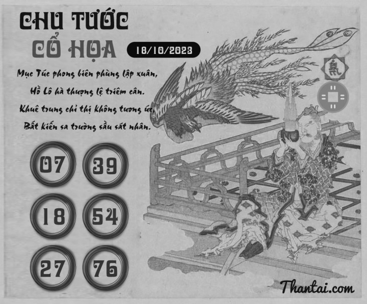 CHU TƯỚC CỔ HỌA 03/10/2023