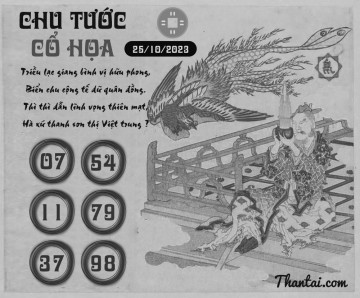 CHU TƯỚC CỔ HỌA 25/10/2023