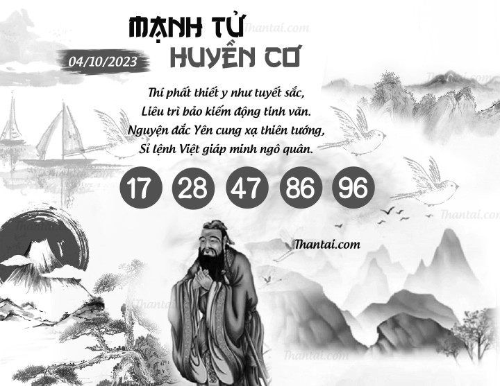 MẠNH TỬ HUYỀN CƠ 19/09/2023