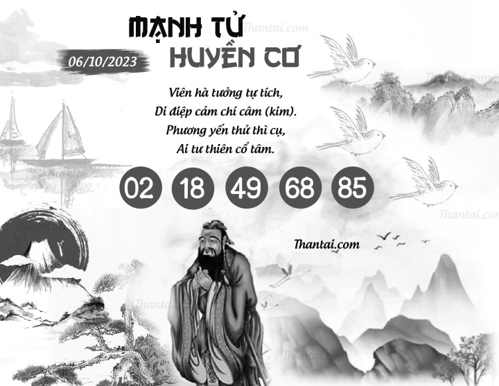 MẠNH TỬ HUYỀN CƠ 21/09/2023
