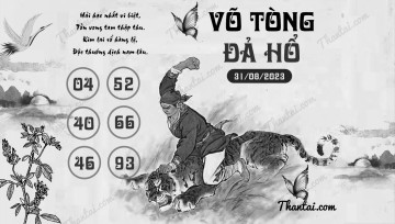 VÕ TÒNG ĐẢ HỔ 31/08/2023