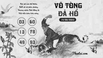 VÕ TÒNG ĐẢ HỔ 14/08/2023