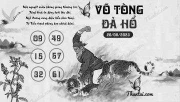 VÕ TÒNG ĐẢ HỔ 20/08/2023